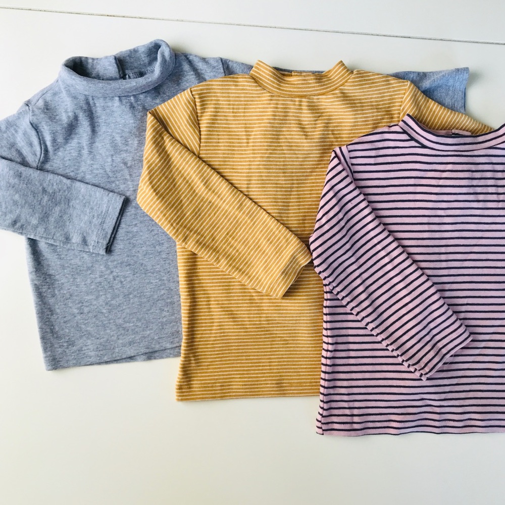 Zara Mock Neck Tops Bundle